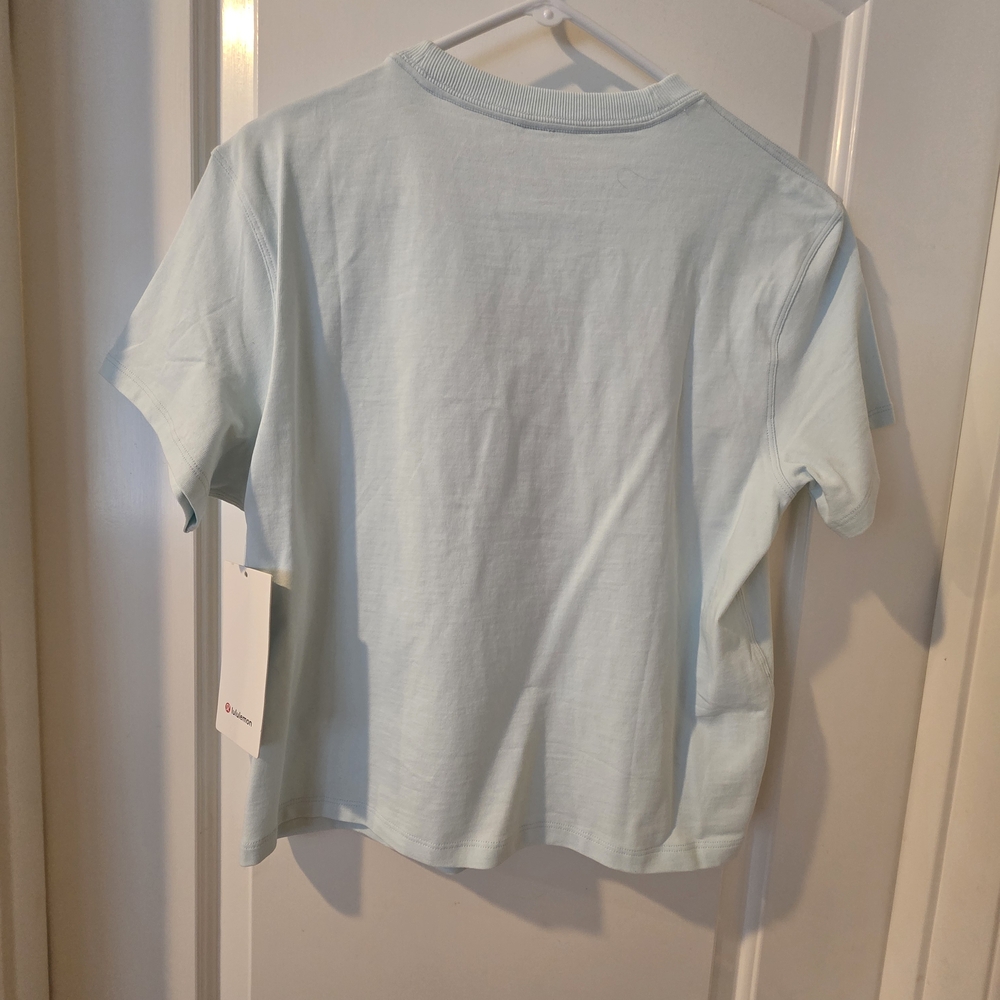 Lululemon Sky Blue Crewneck Tee - Picture 6 of 6